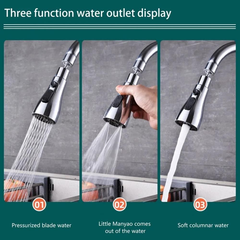 3 Modes Kitchen Sink Faucet - DripX Store