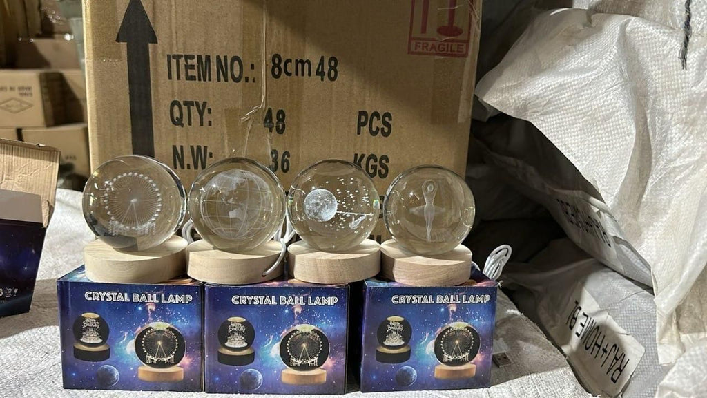 3D Crystal Lamp Ball(Assorted Design) - DripX Store