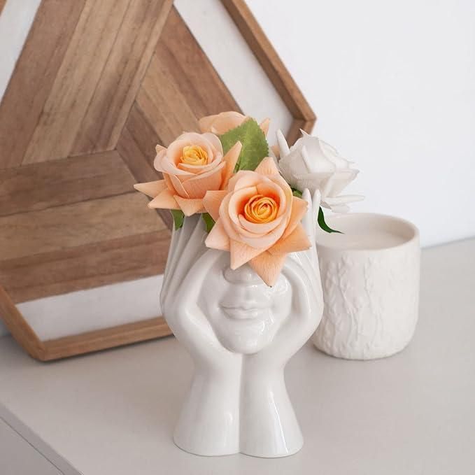 Aesthetic Face Vase - DripX Store
