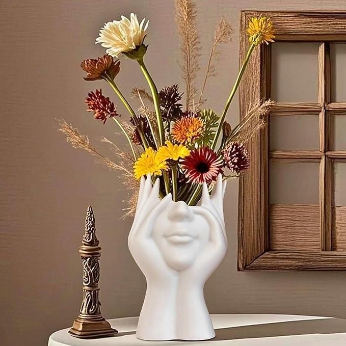Aesthetic Face Vase - DripX Store