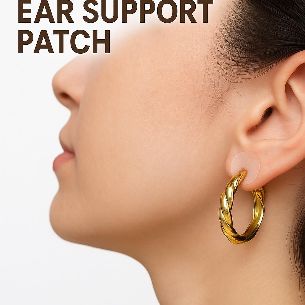Premium Earlobe Support Patches (100 PCS) - DripX Store