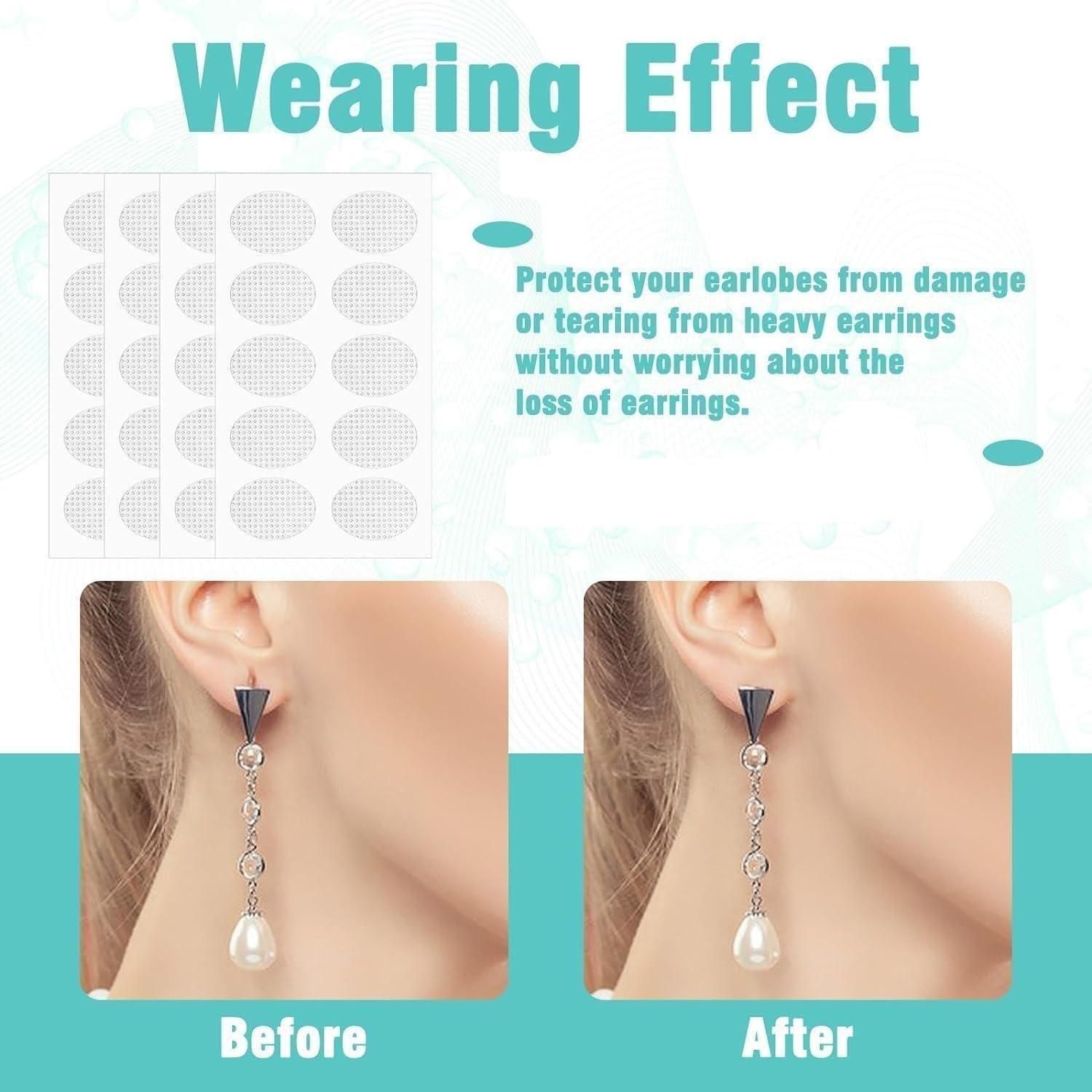 Premium Earlobe Support Patches (100 PCS) - DripX Store