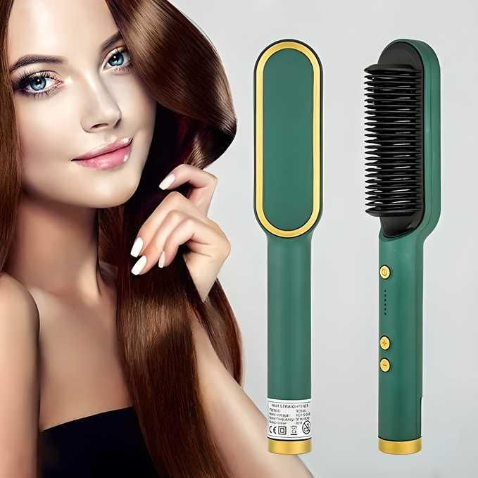 Professional Electric Hair Straightener Comb Brush - DripX Store