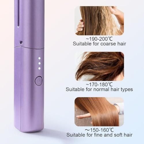 Rechargeable Hot Comb Hair Straightener - DripX Store